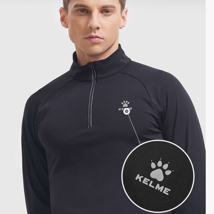 ランニングウェア ランナー向け速乾ジップアップシャツ