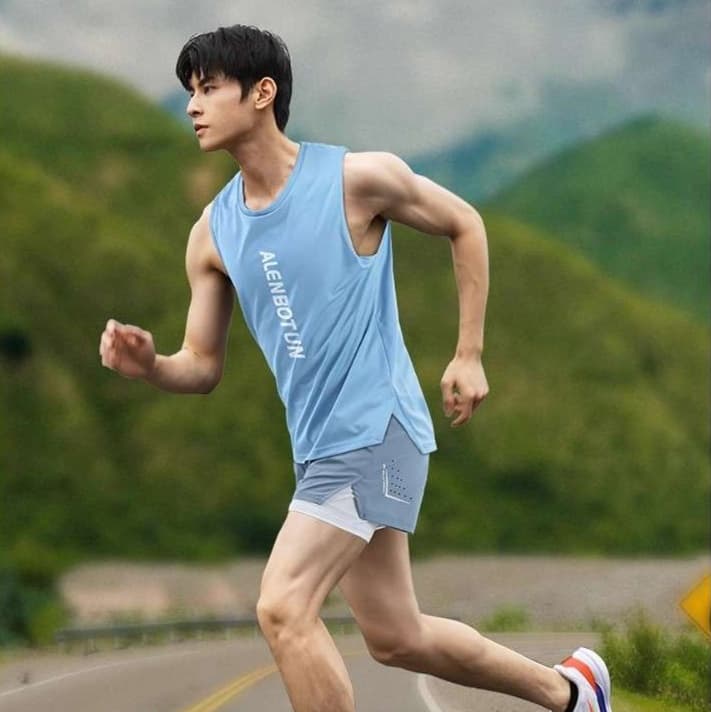 ランニングウェア 二層構造ランニングショーツ