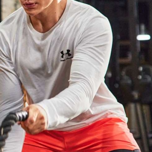 ランニングウェア スポーツ長袖Tシャツ アスリート