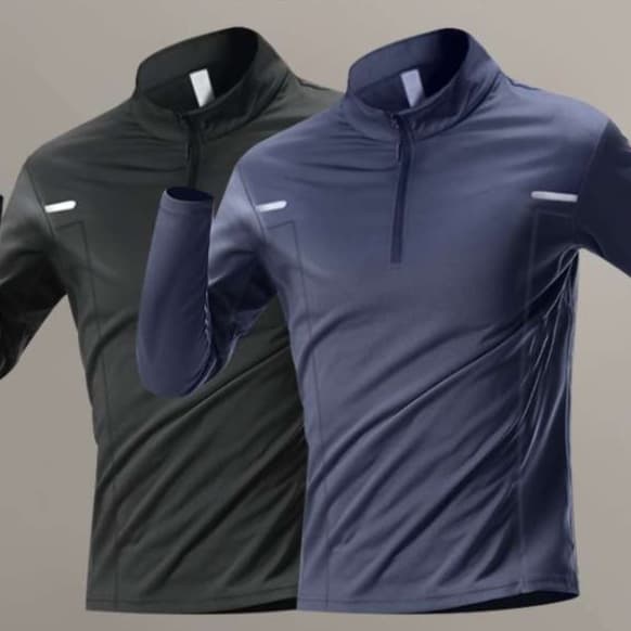 ランニングウェア 速乾性抜群の高機能トレーニングシャツ