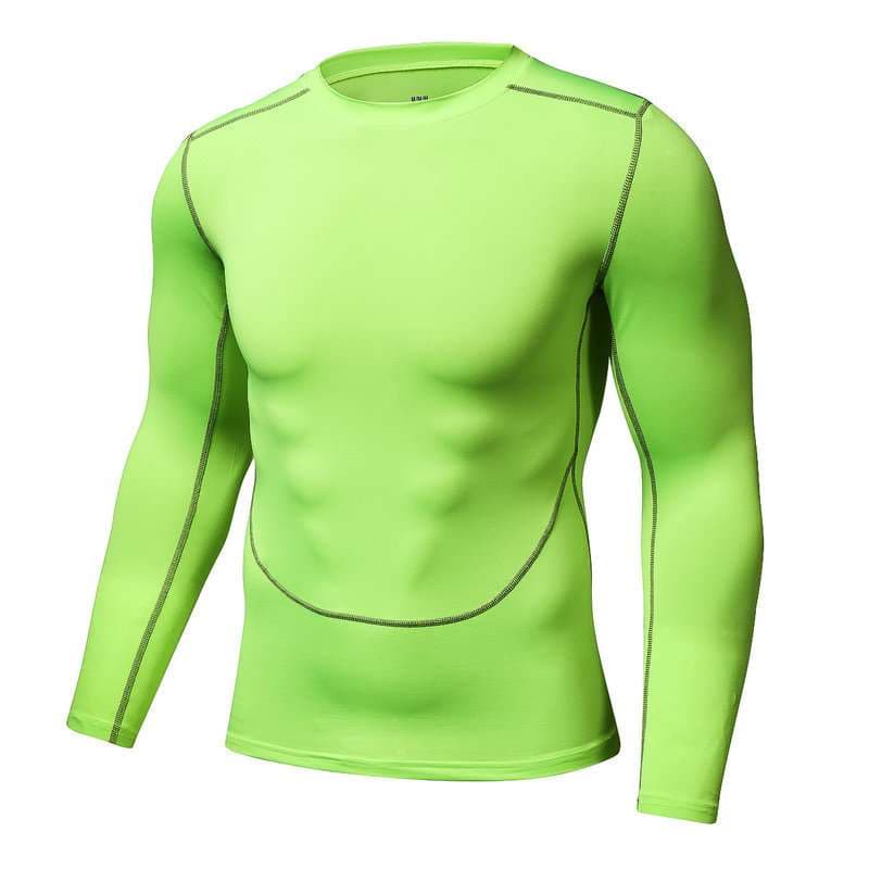 ランニングウェア スポーツ用コンプレッションシャツ