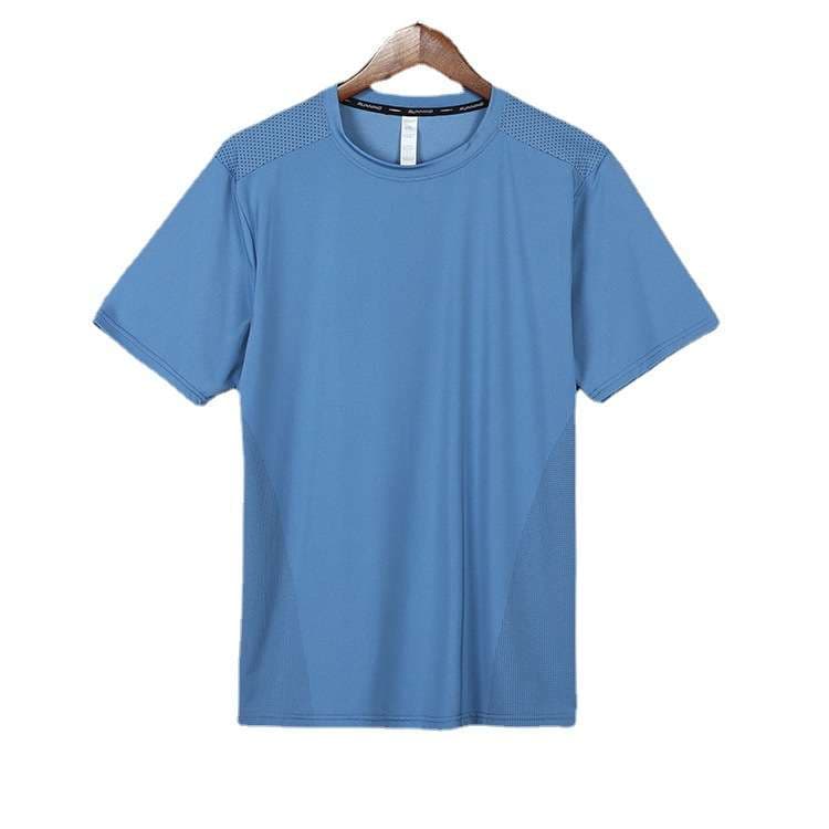 ランニングウェア 通気性抜群メッシュランニングシャツ