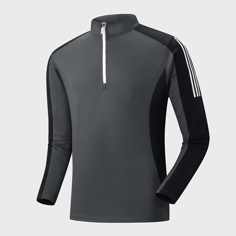 ランニングウェア 快適ランニング半開きジャケット