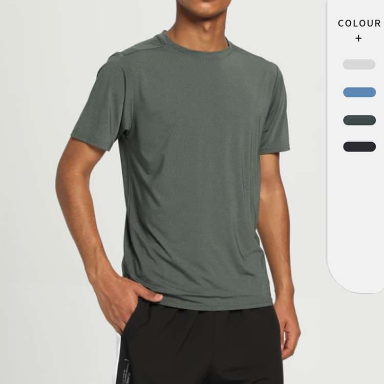 ランニングウェア 通気性抜群メッシュランニングシャツ