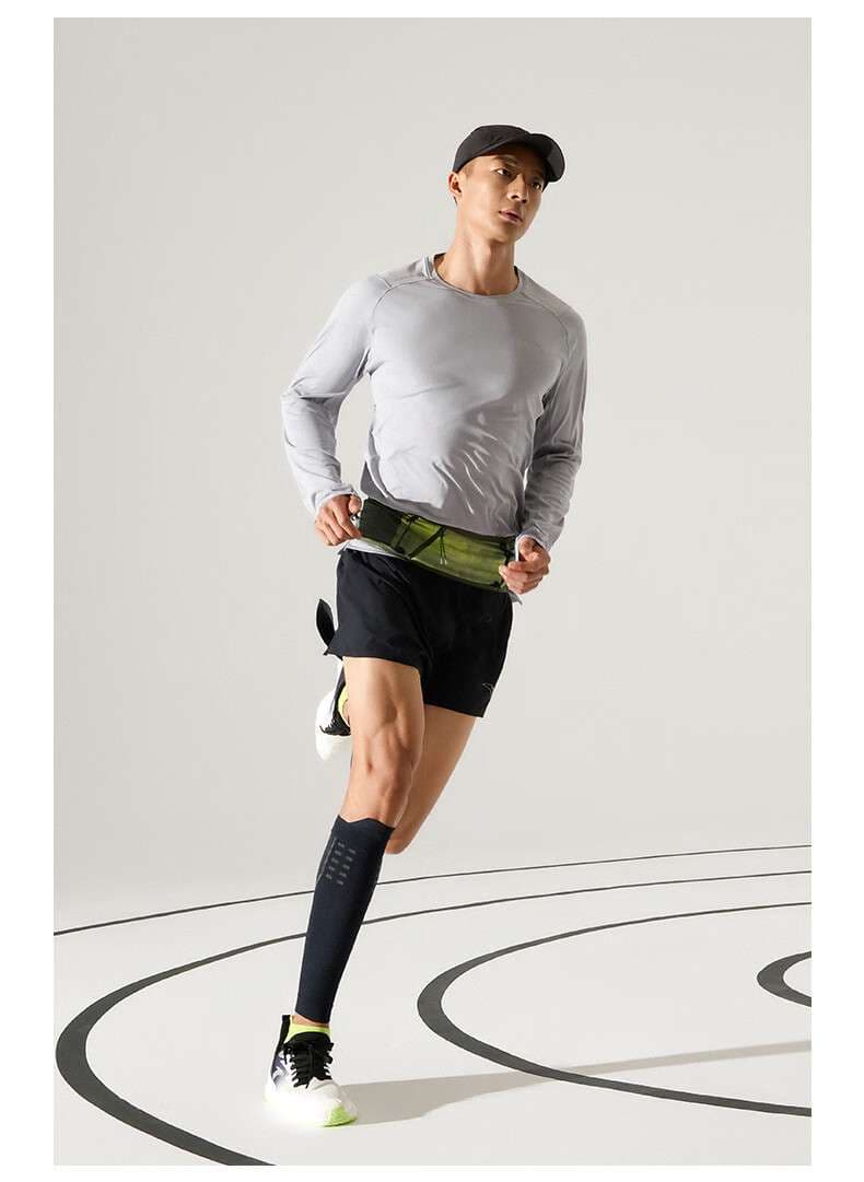 ランニングウェア 軽量通気性ランニング長袖シャツ