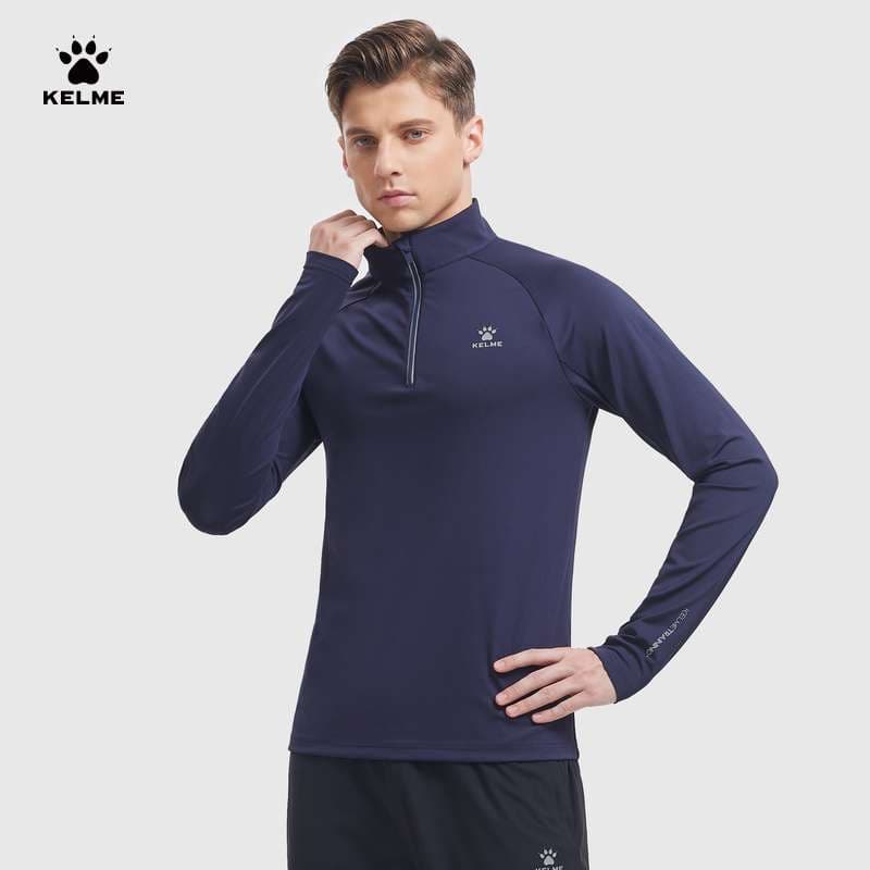 ランニングウェア ランナー向け速乾ジップアップシャツ