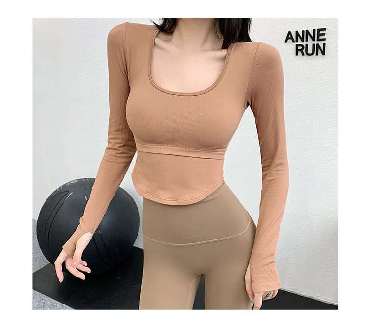 ランニングウェア 女性用フィットネスウェア上下セット