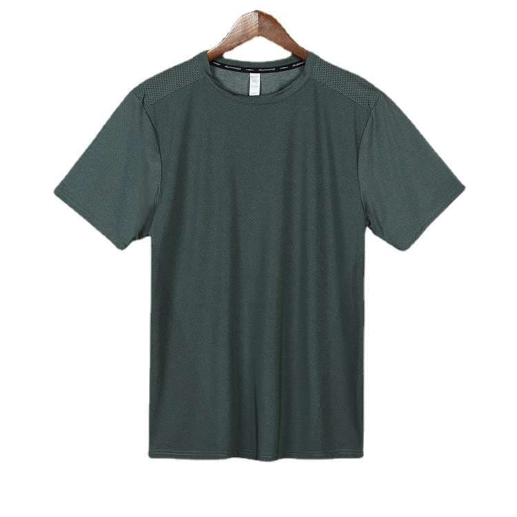 ランニングウェア 通気性抜群メッシュランニングシャツ