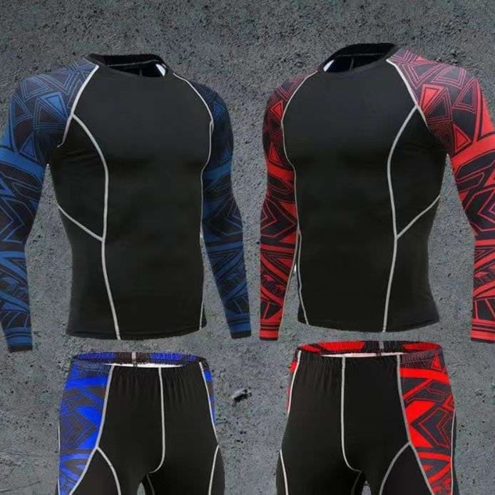 ランニングウェア 高機能スポーツウェア上下セット